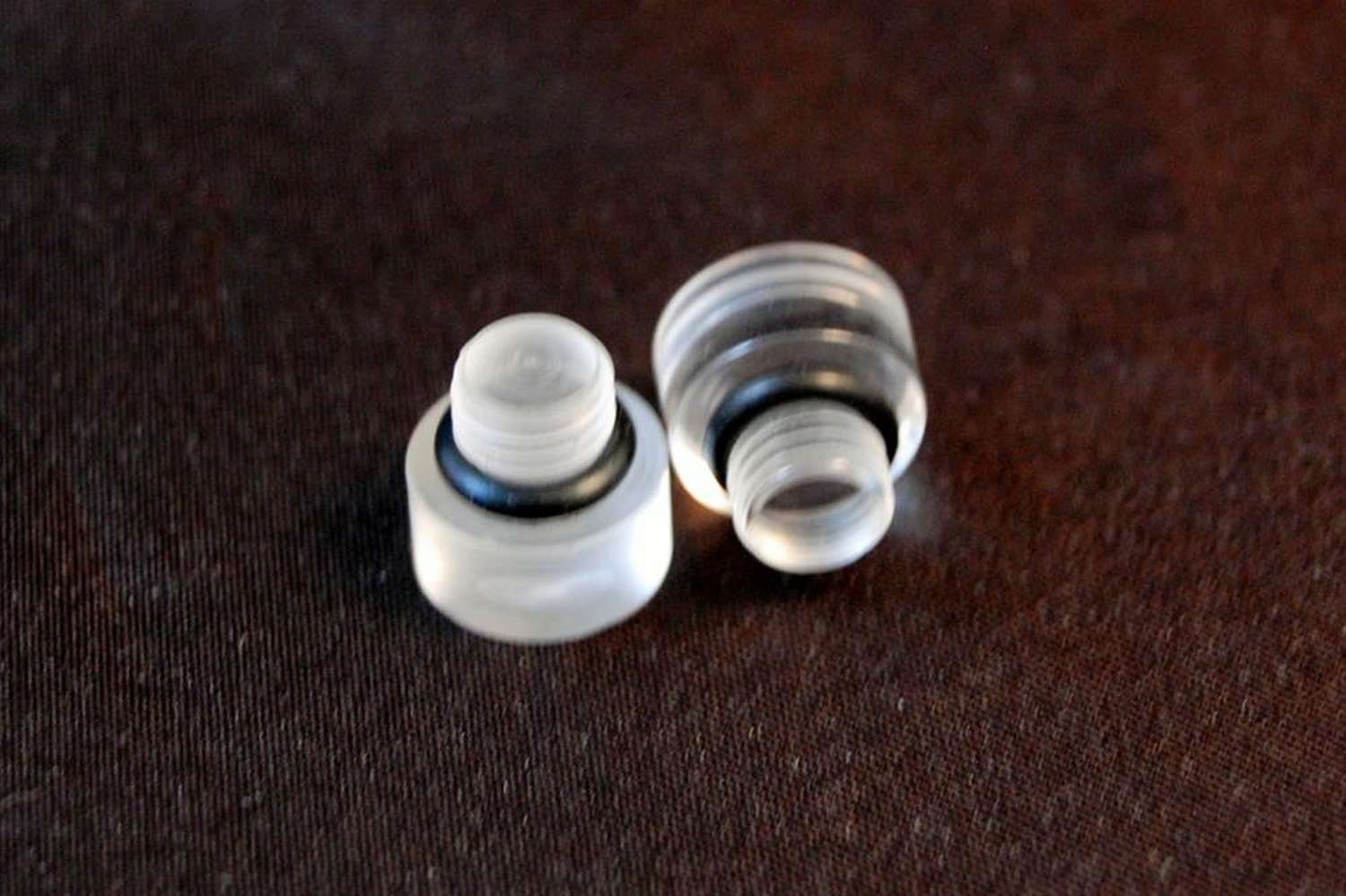 Advanced Engine Design Wheel Accessory Clear Fuel Bowl Sight Plugs - Pair 5170