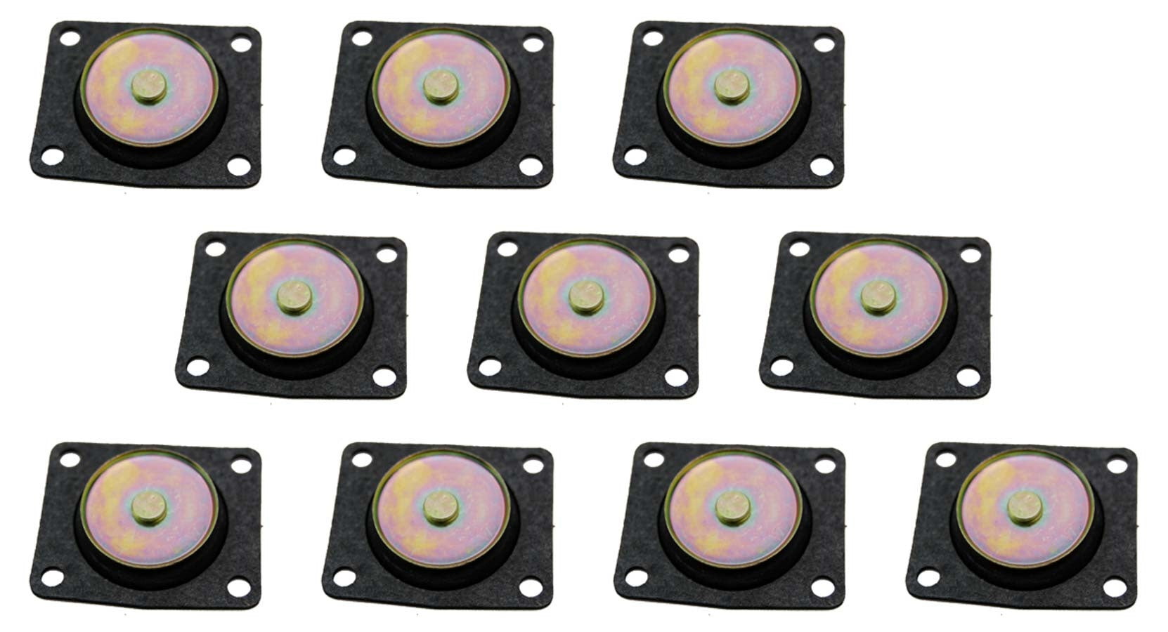 Advanced Engine Design 5335X 30cc Accelerator Pump Diaphragm Set for Holley Carburetors, 10-Pack