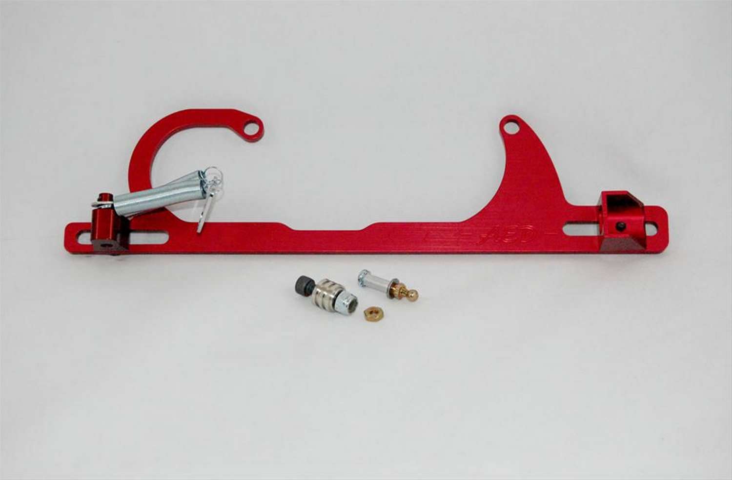 Advanced Engine Design Automotive Hardware Chevy Throttle & Spring Bracket - Red 6700R