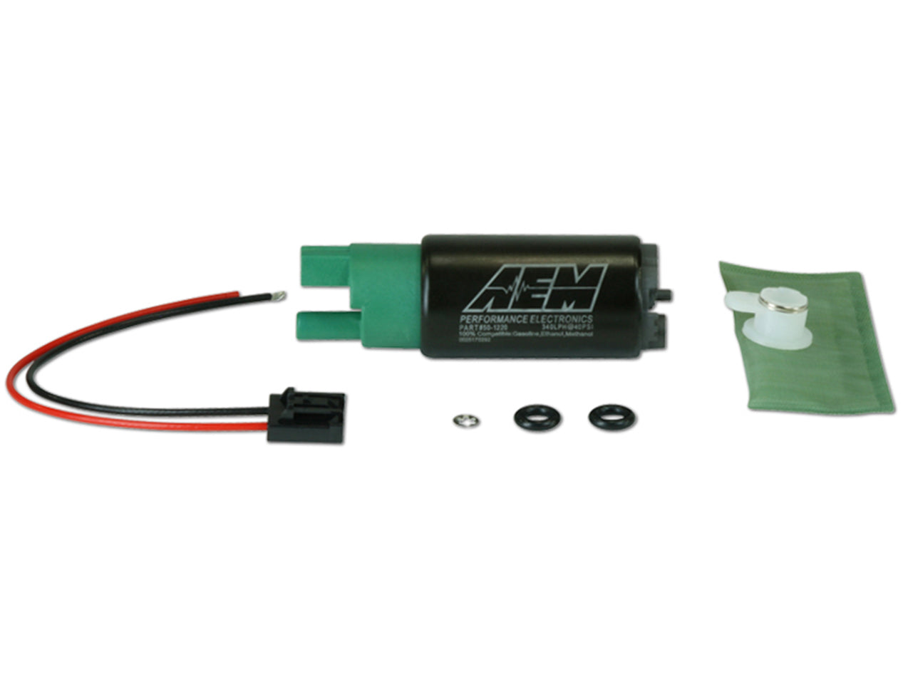 AEM Electronics 50-1220 340 LPH E85 In-Tank Electric Fuel Pump with Install Kit