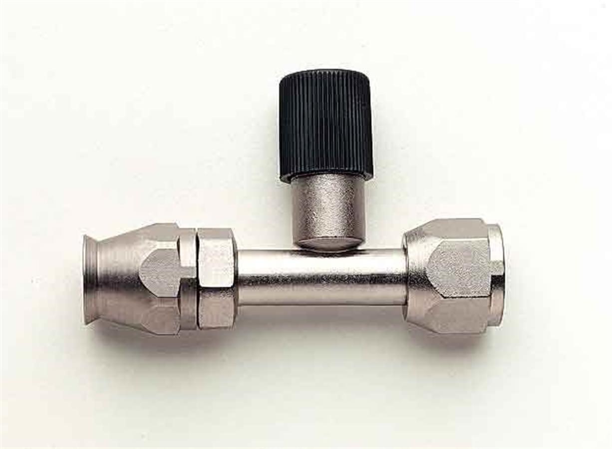 Aeroquip Hose Ends Straight -10 Hose End w/Charge Port FCE1814