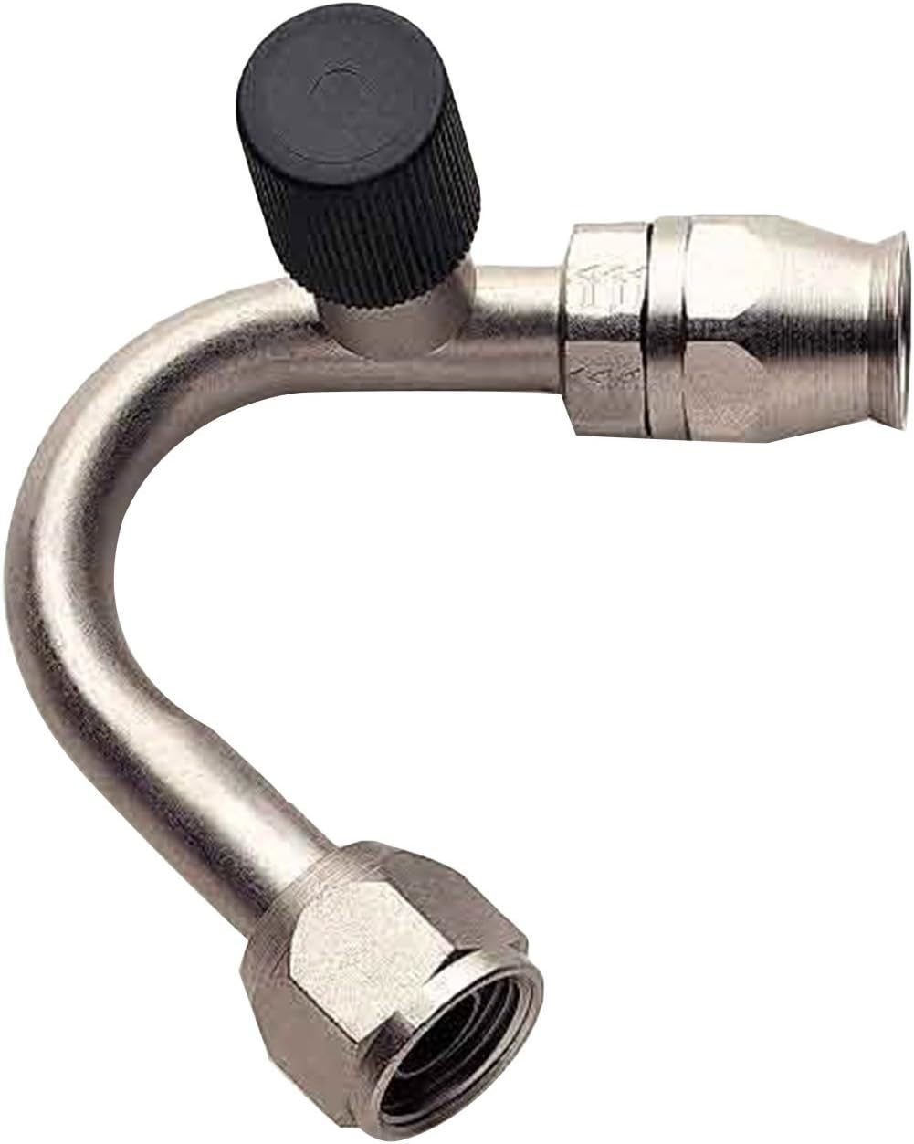 Aeroquip Hose Ends 135 Degree -8 Hose End w/Charge Port FCE1893