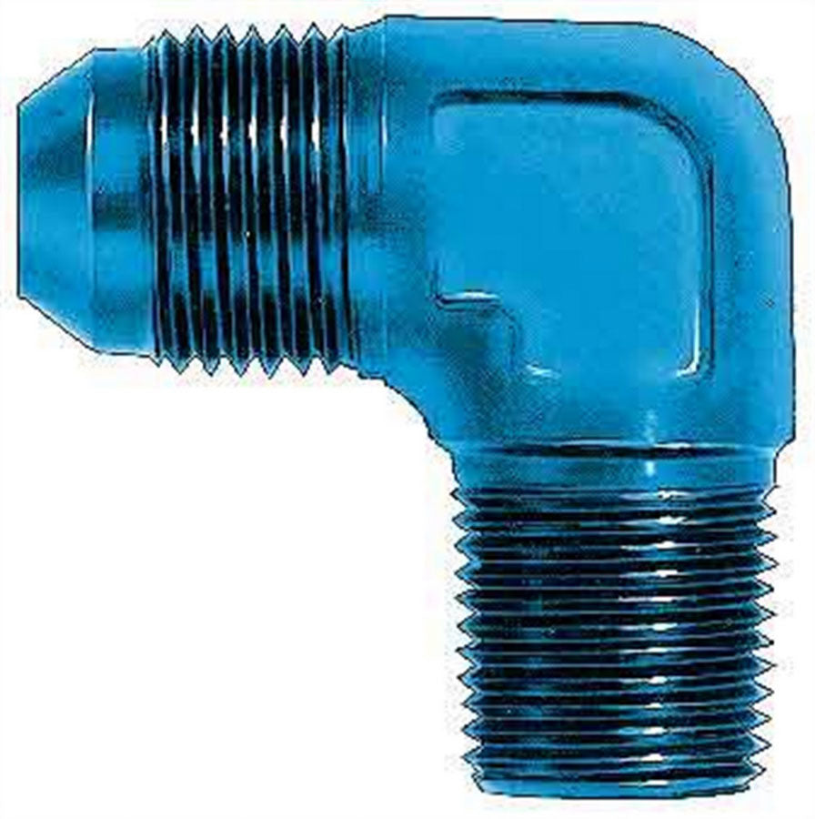 Aeroquip AN-NPT Fittings and Components 90 Alum #12flare/3/4in Pipe FCM2040