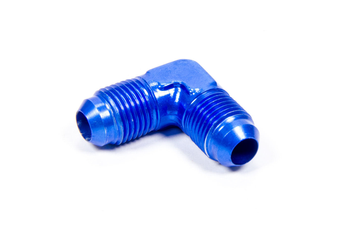 Aeroquip AN-NPT Fittings and Components Alum #6 90 Elbow Union FCM2120