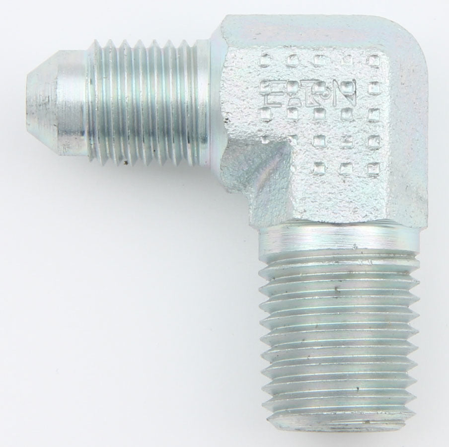 Aeroquip AN-NPT Fittings and Components 90 Male Elbow #3 To 1/8 Npt Steel Fitting FCM2610