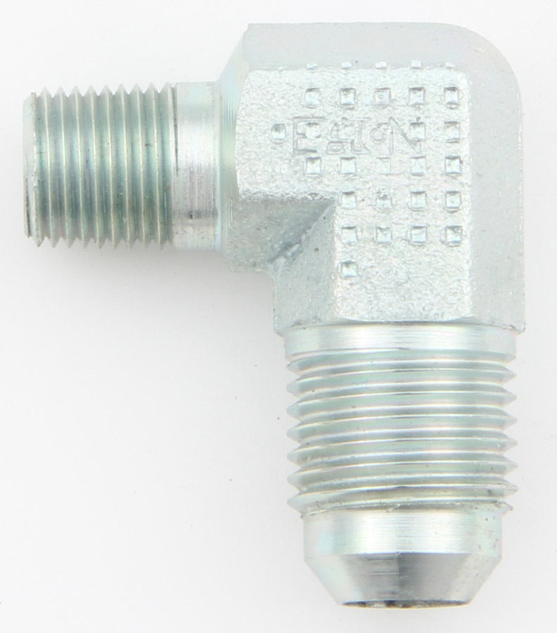Aeroquip AN-NPT Fittings and Components 90 Male Elbow #6 To 1/8 Npt Steel Fitting FCM2613