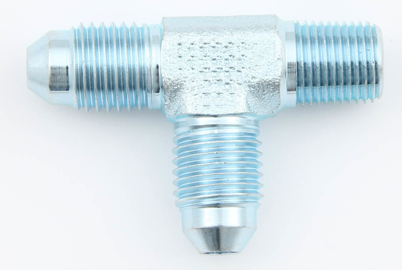 Aeroquip AN-NPT Fittings and Components Male Run Tee Steel #4 To 1/8 Npt FCM2701