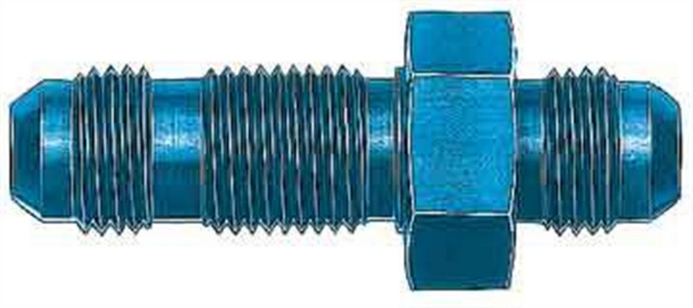 Aeroquip AN-NPT Fittings and Components Alum Blkhd Union #3flare FCM2769