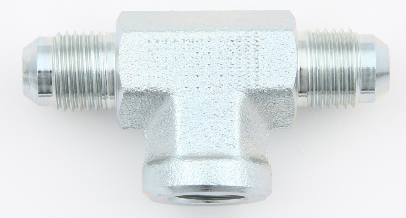 Aeroquip AN-NPT Fittings and Components Stl Tee 1/8npt female to #4an Fitting FCM2882