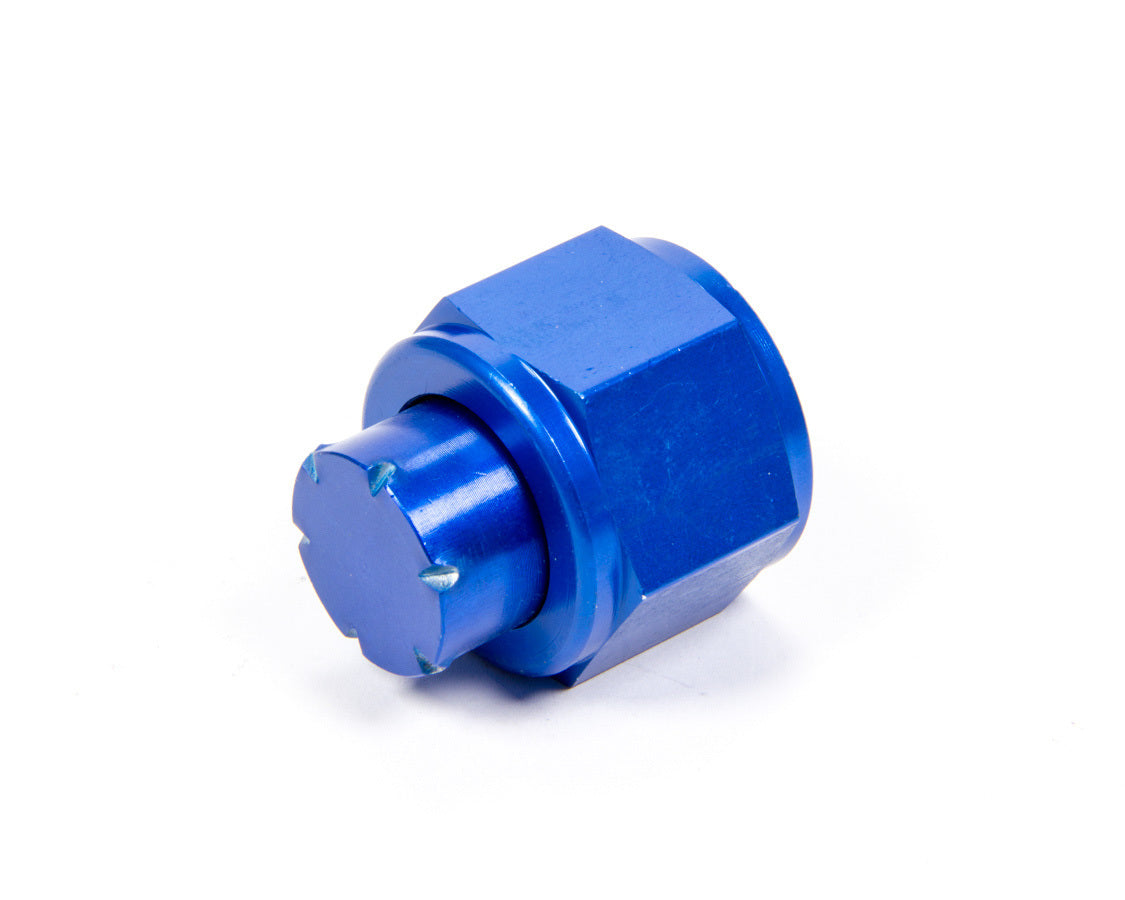 Aeroquip FCM3743 -12 AN Aluminum Blue Anodized Cap Fitting