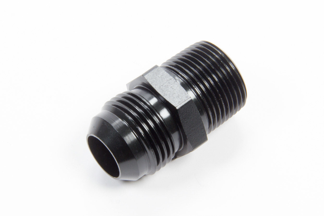 Aeroquip AN-NPT Fittings and Components Str Alum #12 Flare 3/4in Black FCM5011