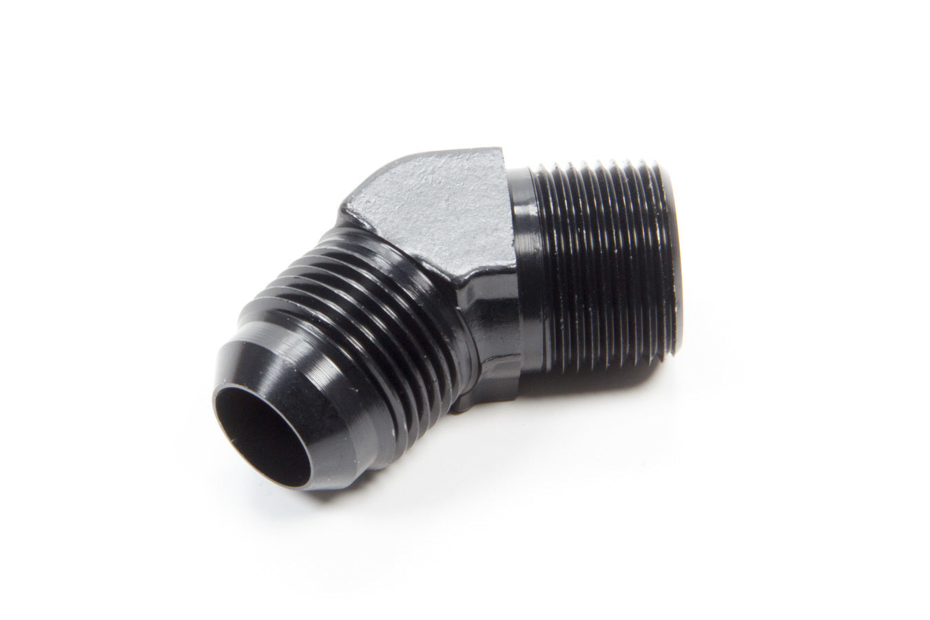 Aeroquip FCM5025 45-Degree -12 AN Male to 3/4-Inch NPT Male Aluminum Adapter Fitting