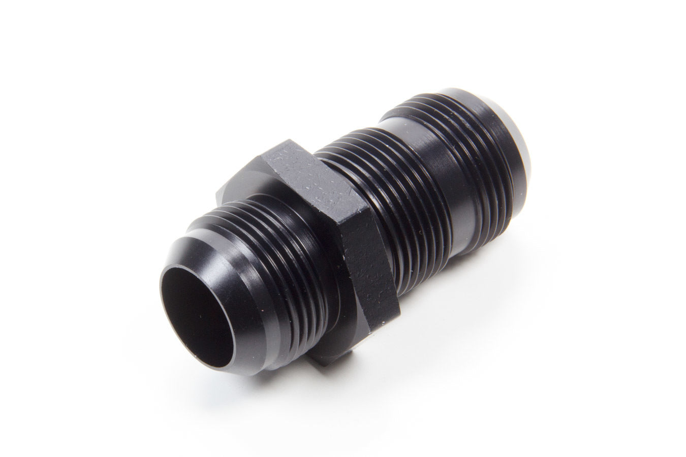 Aeroquip AN-NPT Fittings and Components #16 Flare End Bulkhead Union Black FCM5076