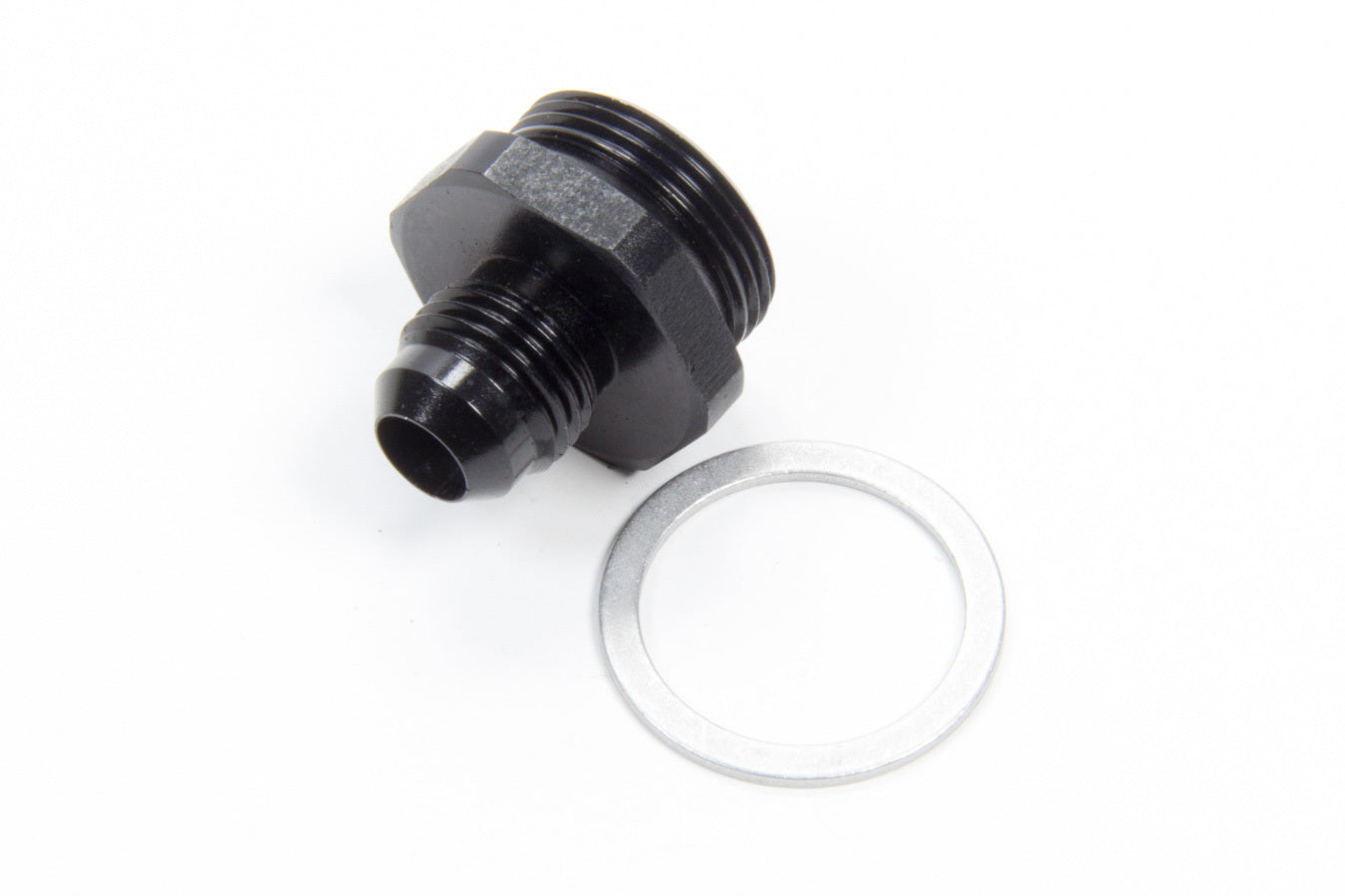 Aeroquip #6 Dual Feed Holley Black FCM5114
