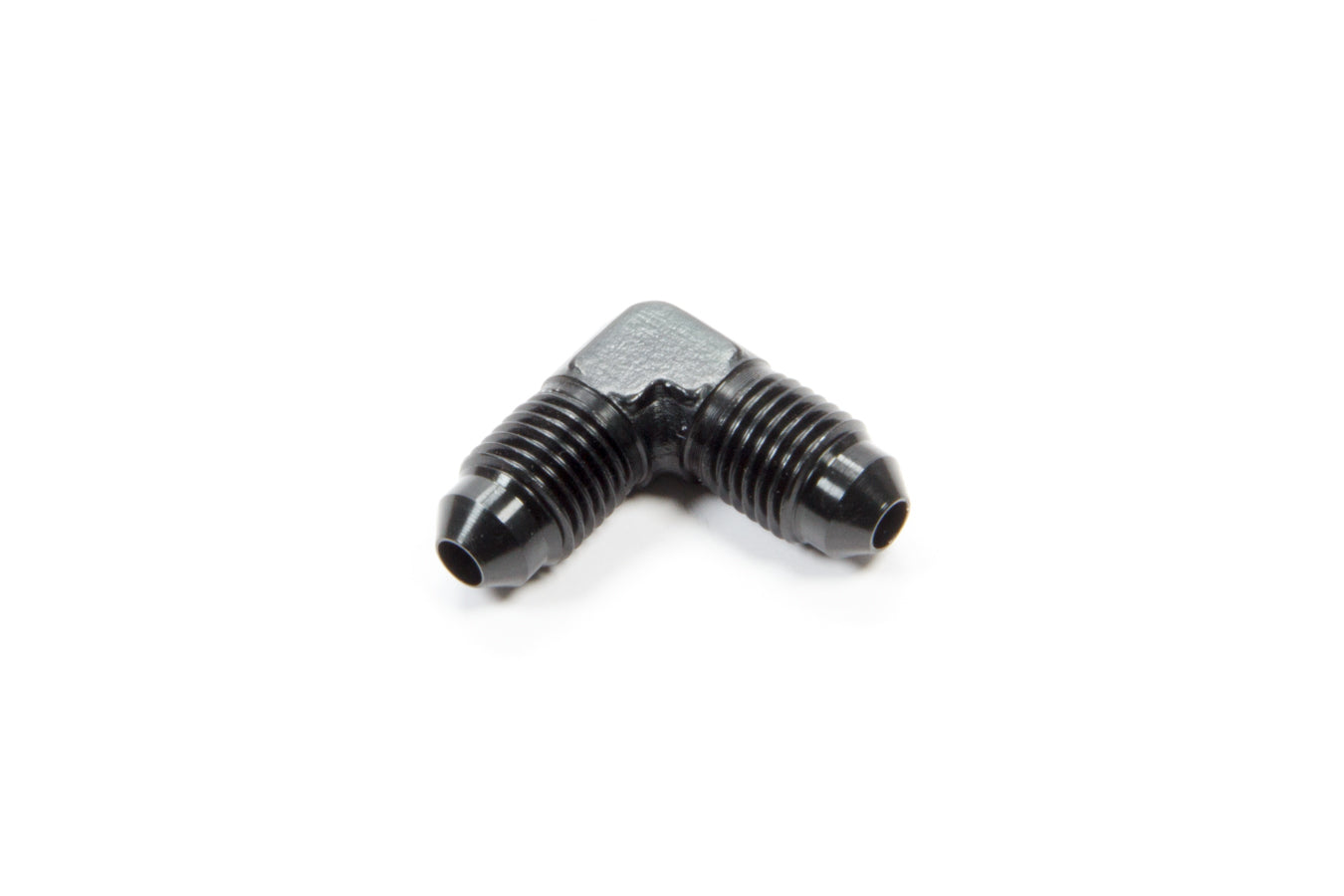 Aeroquip AN-NPT Fittings and Components Alum #4 90 Deg Elbow Union Black FCM5119