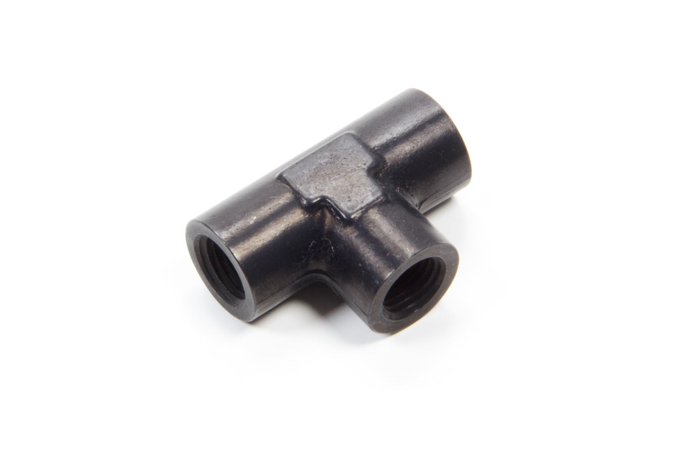Aeroquip AN-NPT Fittings and Components Alum Female Pipe Tee 1/4in Black FCM5151