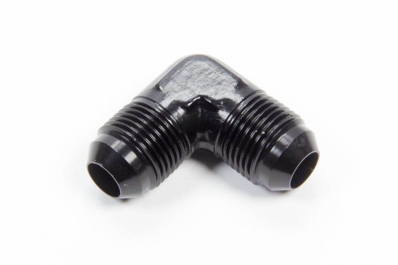 Aeroquip AN-NPT Fittings and Components #8 Flare 90 Deg Elbow Union Black FCM5190