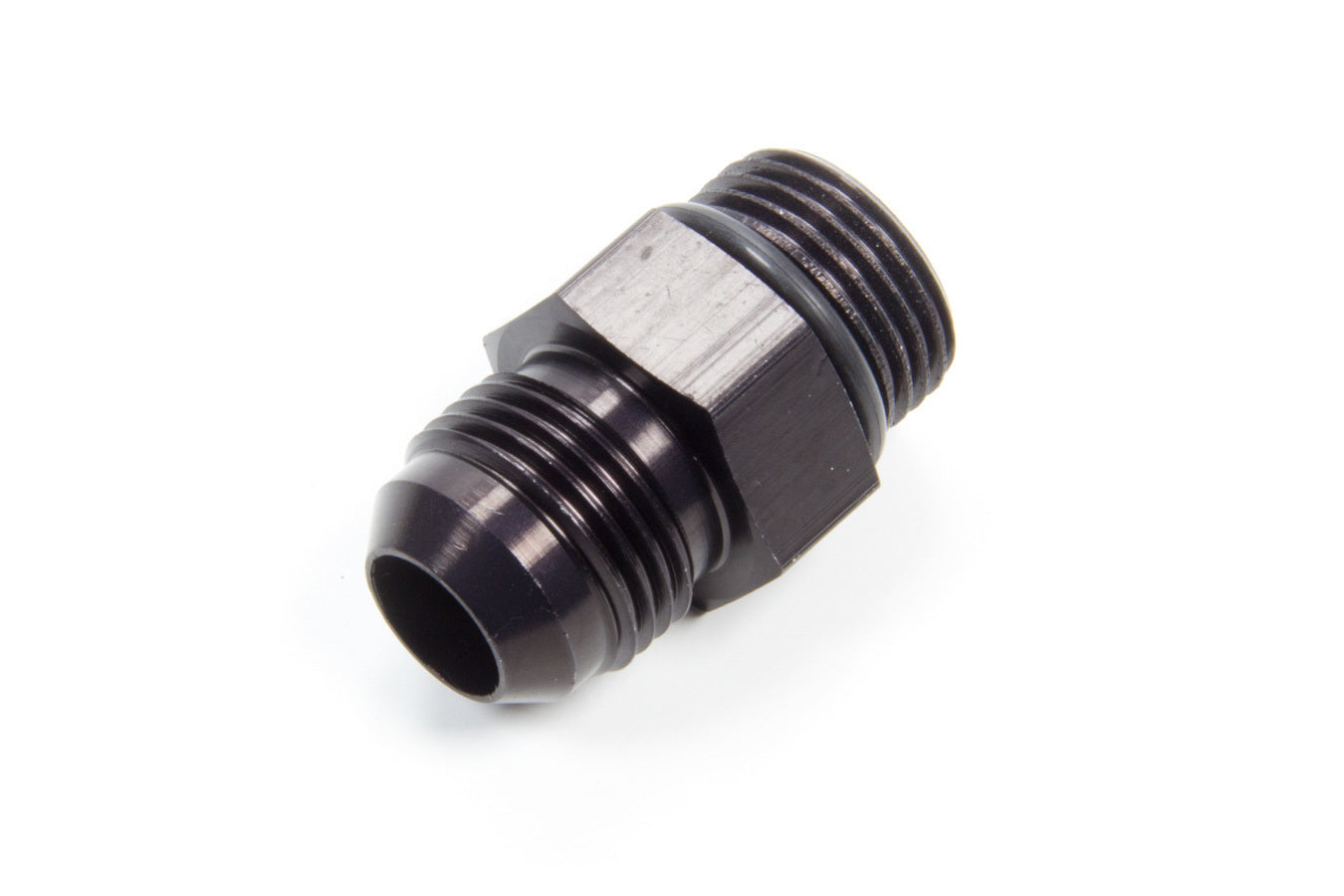 Aeroquip AN-NPT Fittings and Components #10-#10 O-Ring Flare Adapter Black FCM5953