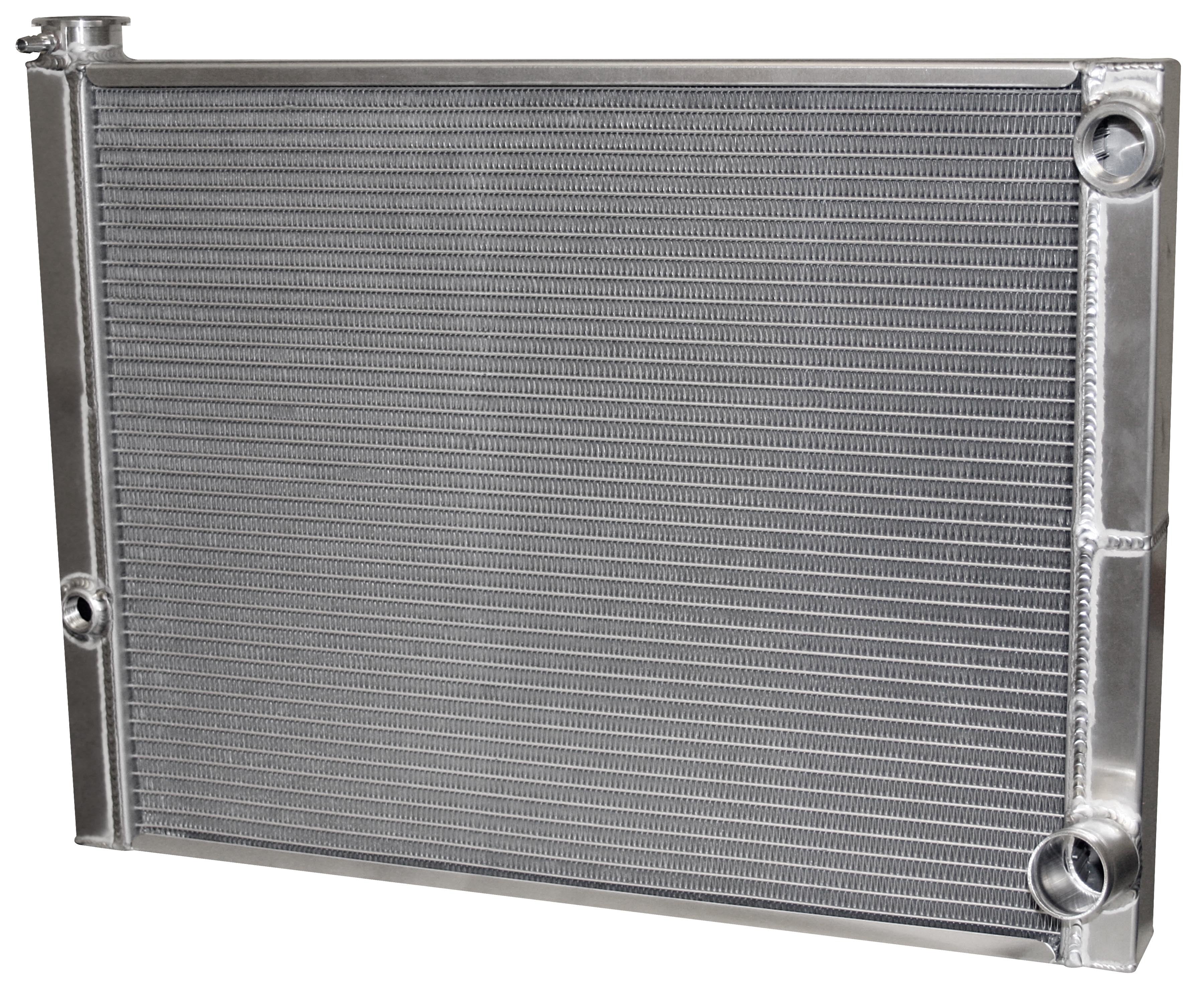 AFCO Racing Cooling Component Radiator 26in x 19in DBL Chevy -16an Inlet 80184NDP-16