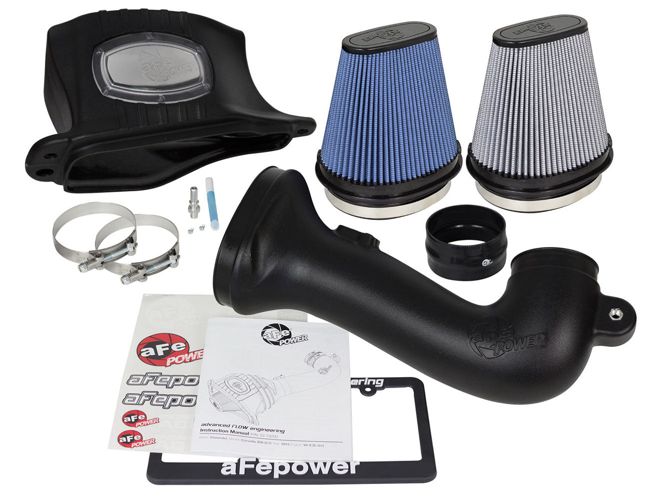 aFe Power Cold Air Intake Kit 2015-2019 Chevrolet Corvette 52-74202-1