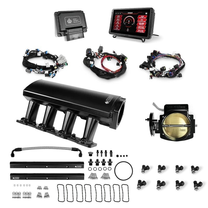 Aces Fuel Injection Inc Jackpot LS EFI System Top End Kit 500 HP AS20111-WK92-AM2026B
