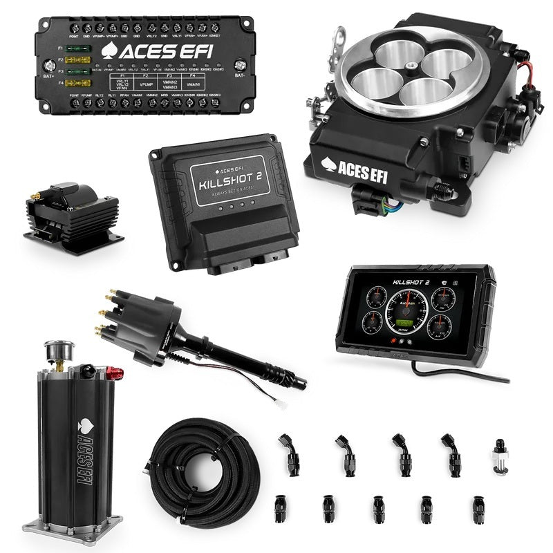 Aces Fuel Injection Inc Killshot 2 ProMaster Kit Black AS2212PB2-MK-2011-4004