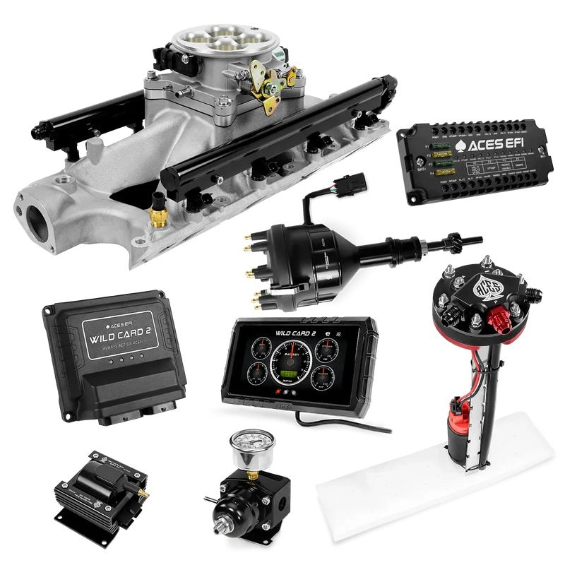 Aces Fuel Injection Inc Wild Card Sequential EFI Master Kit (500 HP) AY0439