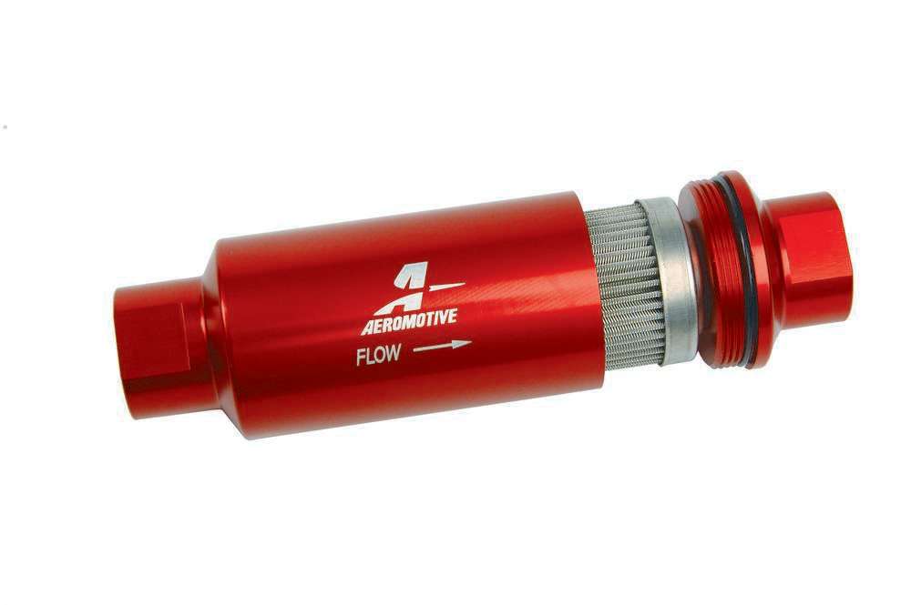 Aeromotive Fuel System Fuel Filters and Components Fuel Filter w/100-Micron S/S Element 12304