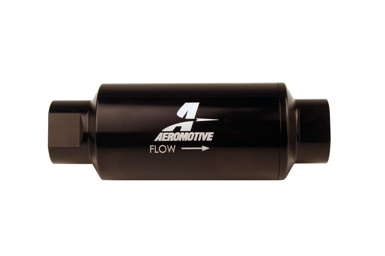 Aeromotive Fuel System Fuel Filters and Components #10-ORB Fuel Filter Inline 10 Mircon Black 12350
