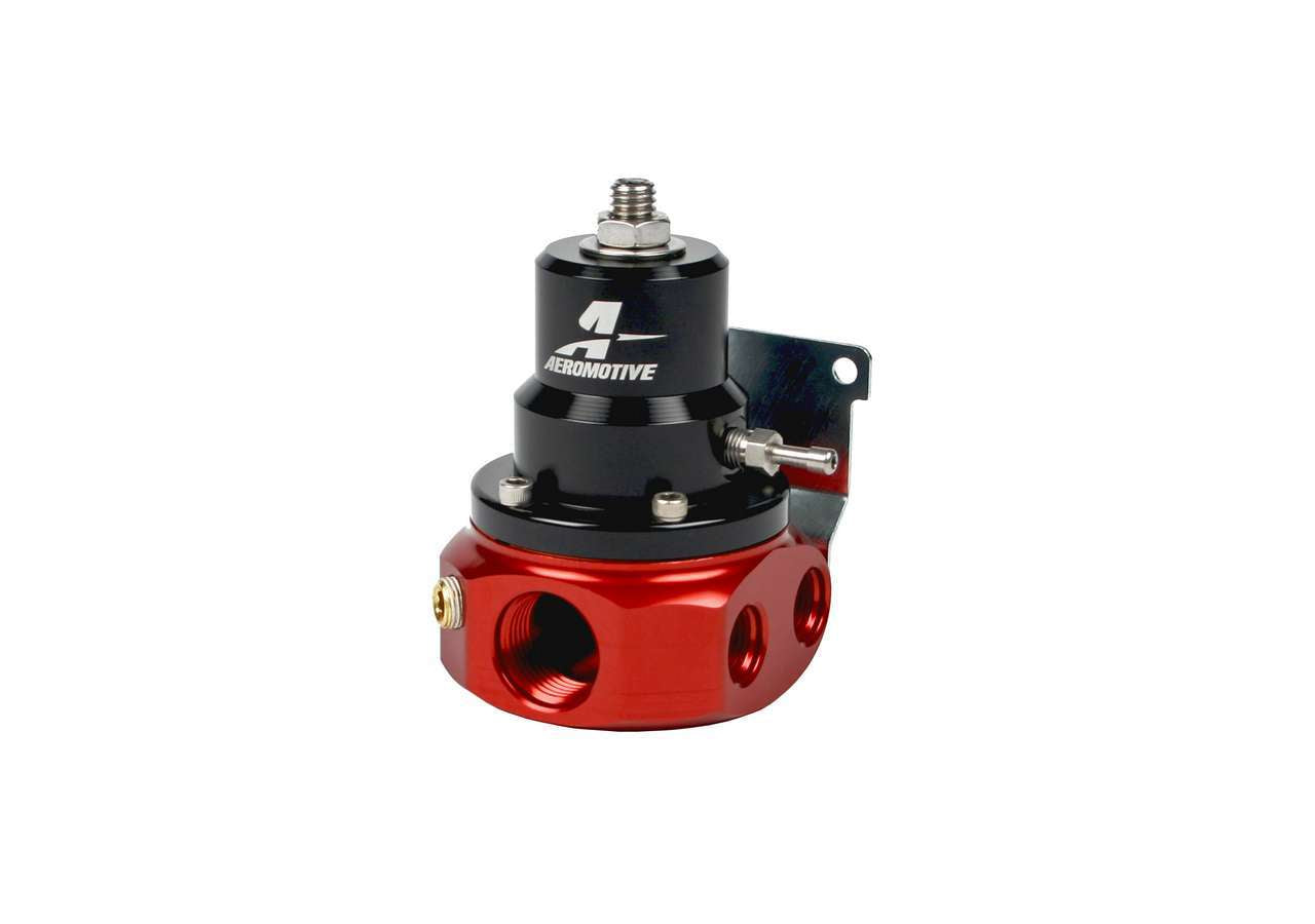 Aeromotive Fuel System Fuel Pressure Regulators 4-Port Bypass Adjustable Regulator - 3-15psi 13224