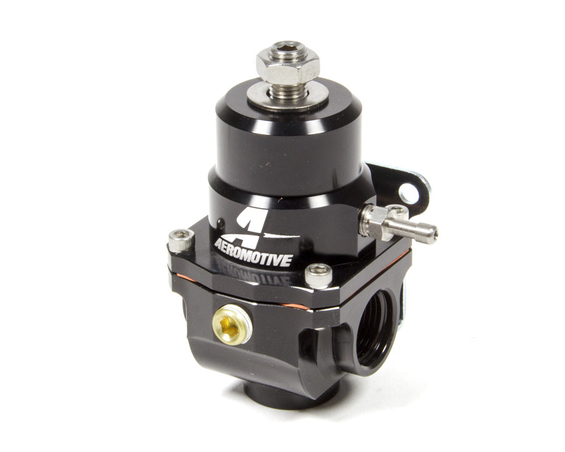 Aeromotive Fuel System Interior Accessory X1 Fuel Regulator Black 3-20psi w/.313 Seat 13304