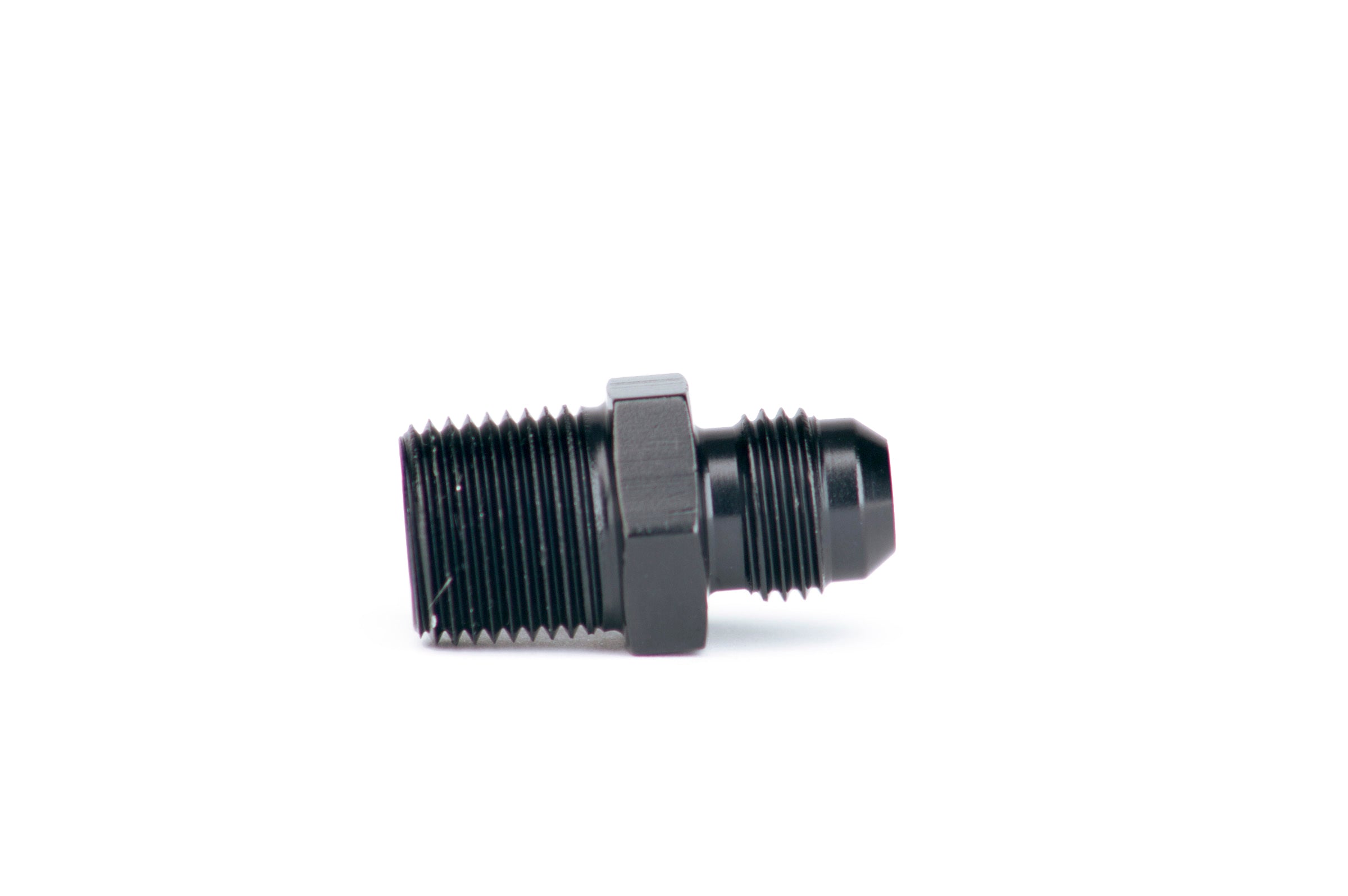 Aeromotive Fuel System AN-NPT Fittings and Components 6an Male to 3/8 NPT Male Adapter Fitting 15615