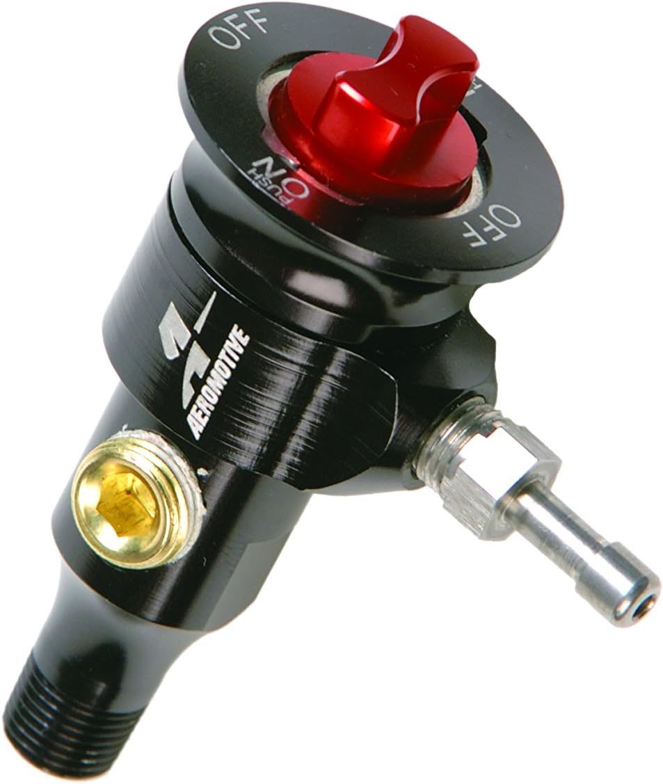 Aeromotive 15631 Fuel Sample Check Valve with 1/8 in NPT Inlet and 3/16 in Hose Barb Outlet