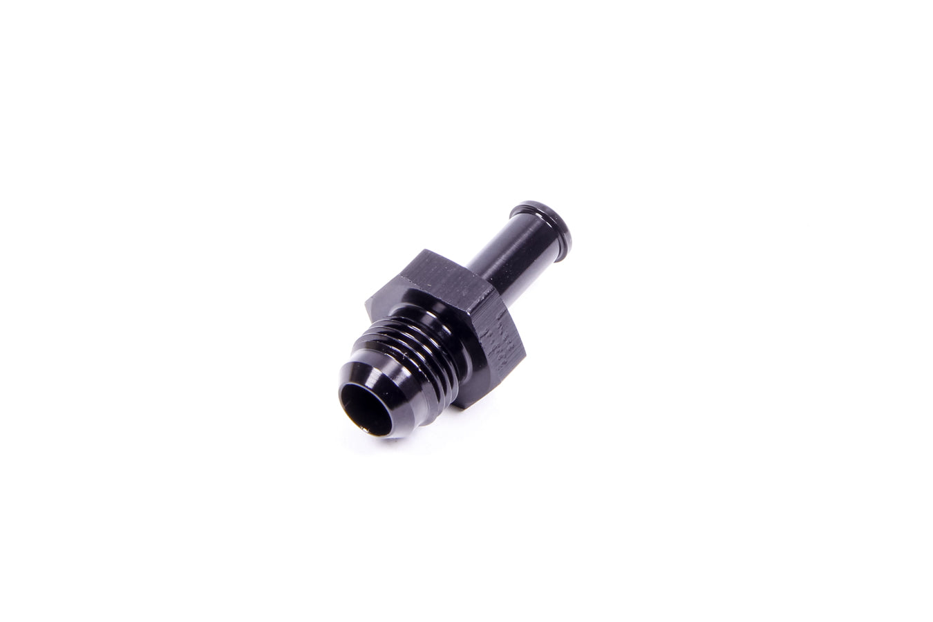 Aeromotive Fuel System AN-NPT Fittings and Components '-6an Male to 5/16 Barbed End Fitting 15635