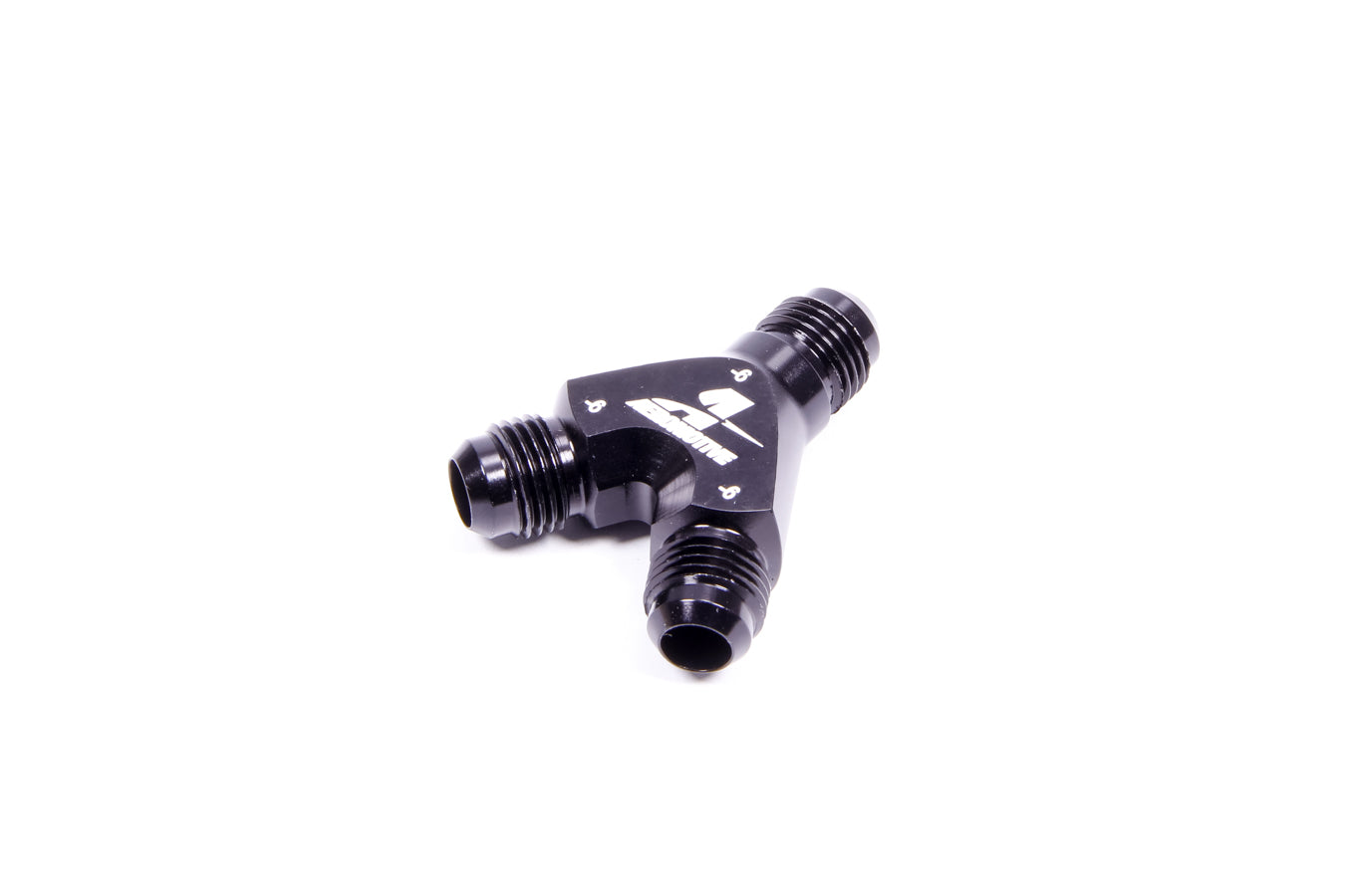 Aeromotive Fuel System AN-NPT Fittings and Components Y-Block Fitting - 6an to 2 x -6an 15672