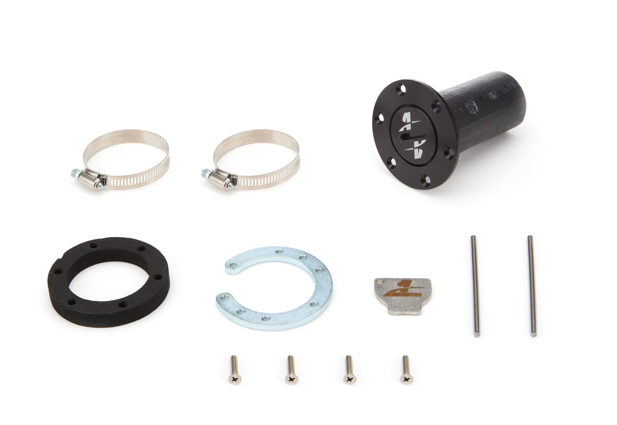 Aeromotive Fuel System Automotive Hardware 1.5 in Screw-On Fuel Cap Black 18720