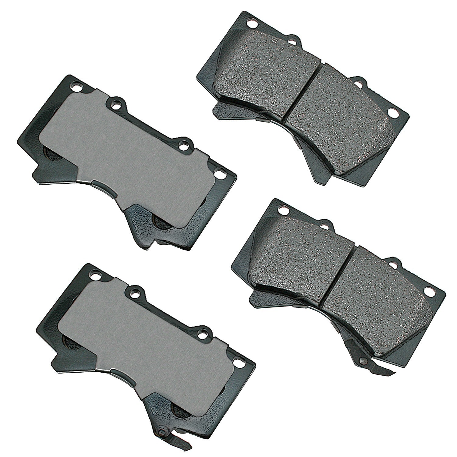 Akebono ProACT ACT1303 Front Brake Pad Set for Lexus LX570 and Toyota Land Cruiser