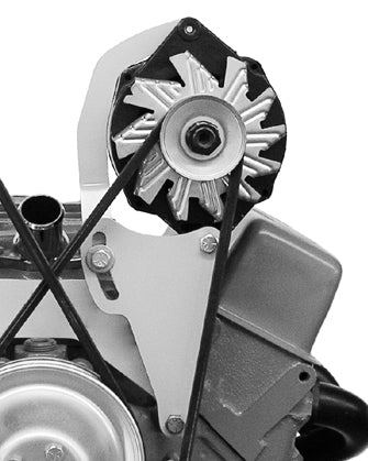 Alan Grove Components 200L Alternator Bracket Driver Side High Mount Short Water Pump Small Block Chevy