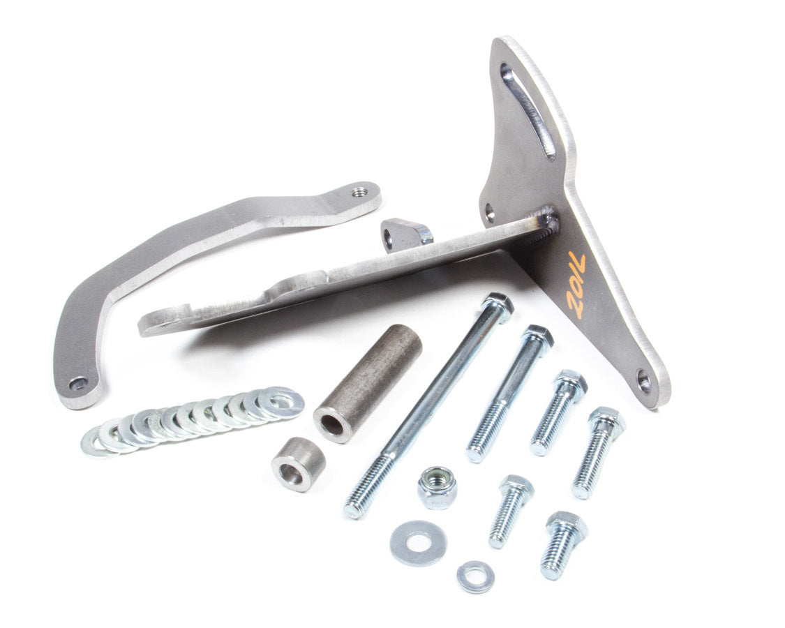 Alan Grove Components 201L Alternator Bracket Driver Side High Mount Long Water Pump Small Block Chevy