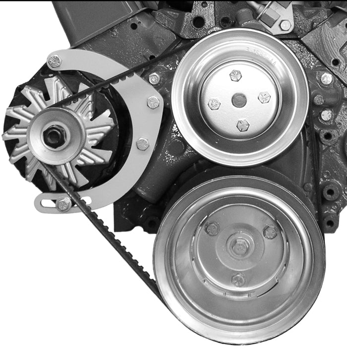 Alan Grove Components 215R Alternator Bracket Passenger Side Mid Mount Long Water Pump Small Block Chevy