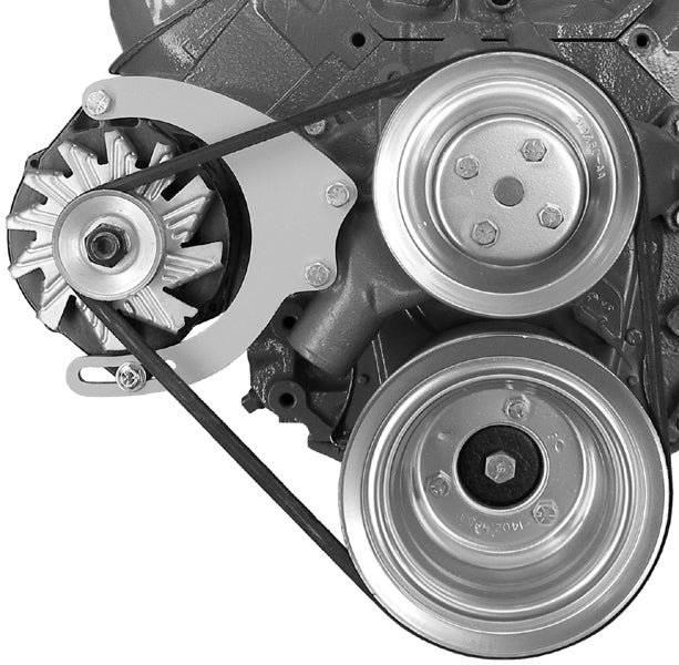 Alan Grove Components 225R Alternator Bracket Passenger Side Mid Mount Long Water Pump Big Block Chevy
