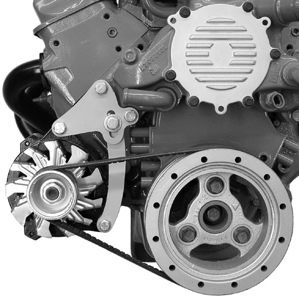 Alan Grove Components 227R Alternator Bracket Passenger Side Low Mount 1992-1997 GM LT-Series LT1