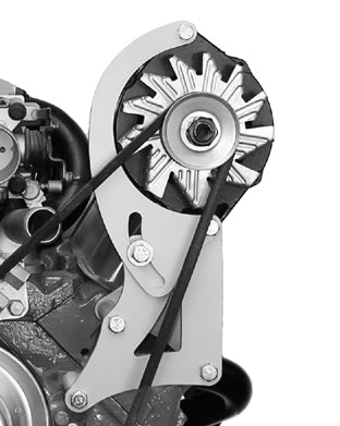 Alan Grove Components 230L Alternator Bracket Driver Side High Mount Long Water Pump Small Block Chevy
