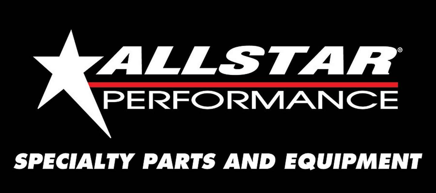 Allstar Performance ALL010 30 x 72 in Allstar Logo Banner, Black Plastic