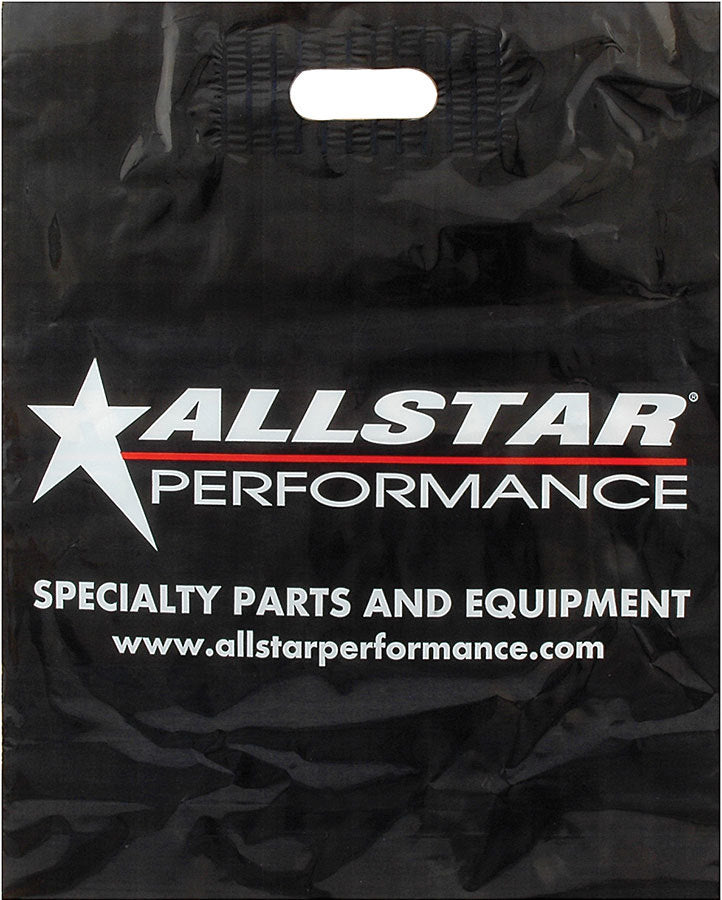 Allstar Performance ALL048-25 Black Plastic Bags with Allstar Logo, 25-Pack