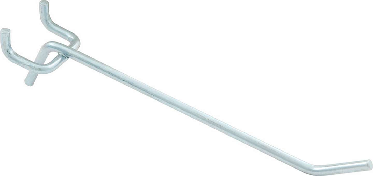 Allstar Performance ALL055 4-Inch Steel Pegboard Hooks, Zinc Oxide, 50-Pack