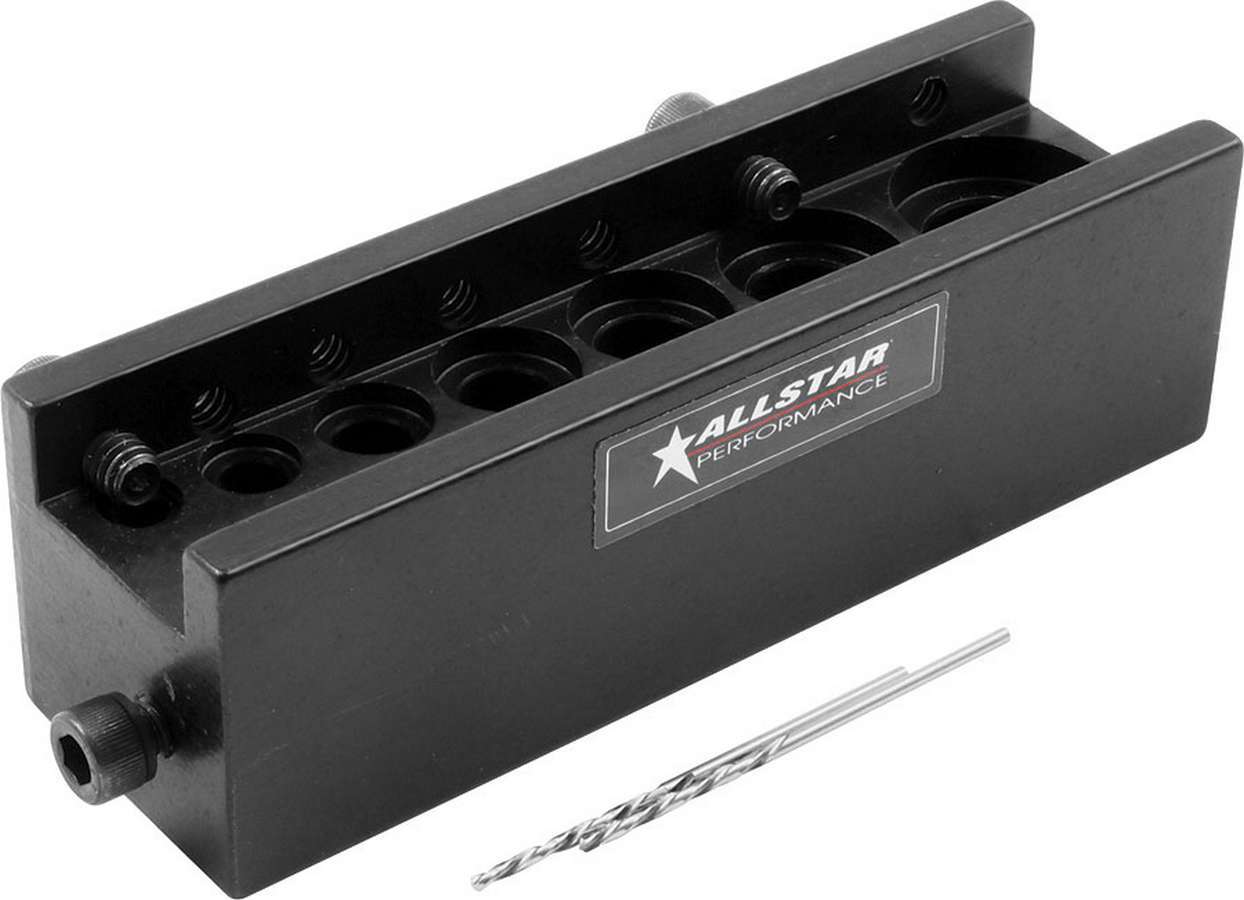Allstar Performance ALL10122 Safety Wire Drill Fixture Kit for 3/16 to 5/8 in Fasteners