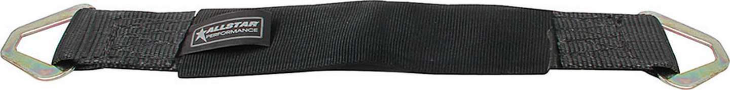 Allstar Performance ALL10203 Axle Strap, 21 in Flat Delta Ring, Black