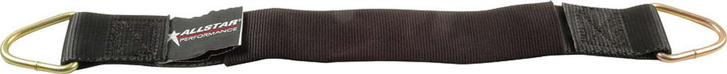 ALLSTAR Performance ALL10204 Axle Tie-Down Strap, 21-Inch Nylon Webbing with Round D-Rings