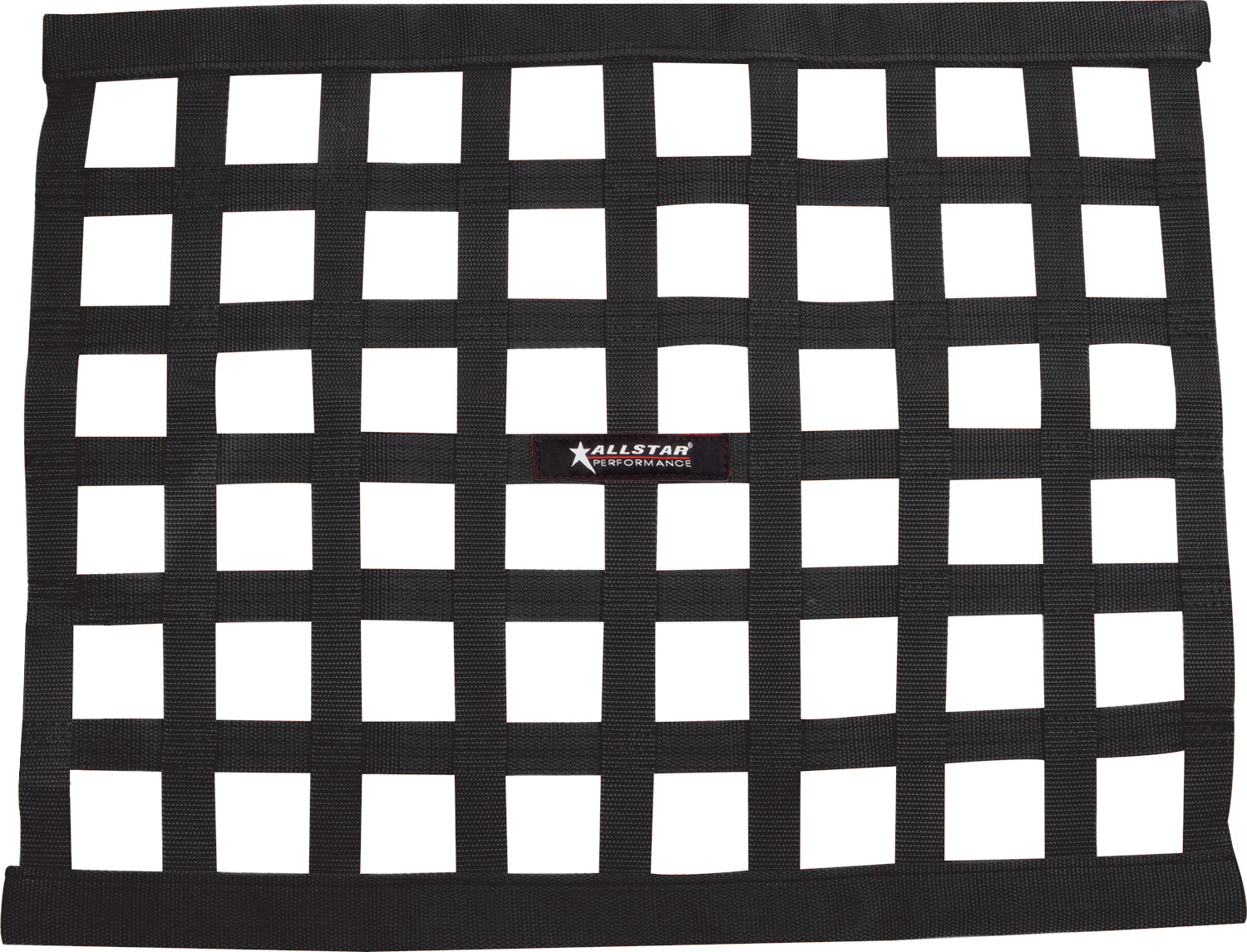 Allstar Performance ALL10284 Ribbon-Style Window Net, 1-Inch Webbing, Black